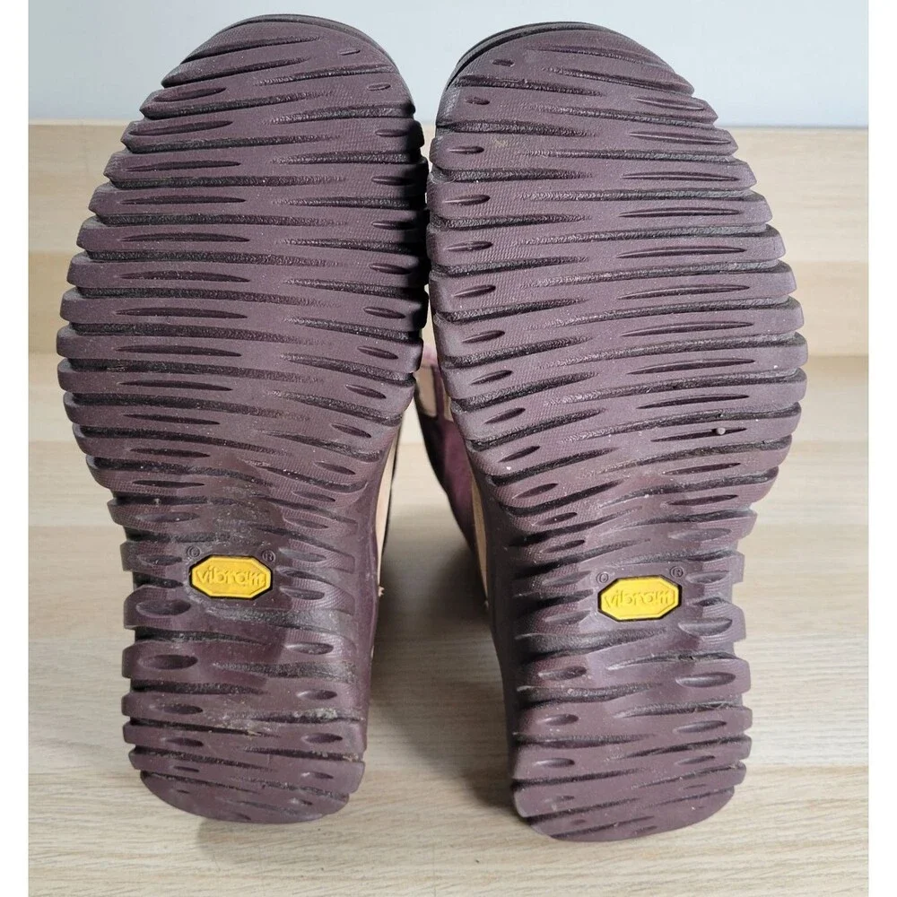 UGG Australia Adirondack II Purple/Tan Womens 9.5 Waterproof Tall Winter Boots